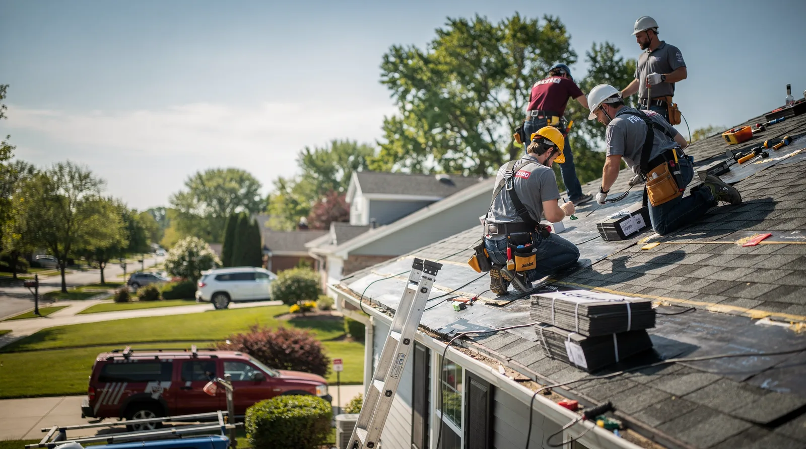 Roof Repair in Berkeley, IL around you